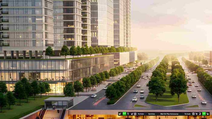 Phối cảnh Metro Bến Th&agrave;nh - Thủ Thi&ecirc;m