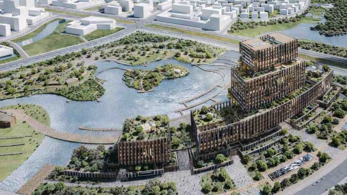 Phối cảnh TTHC mới Tp Hồ Ch&iacute; Minh